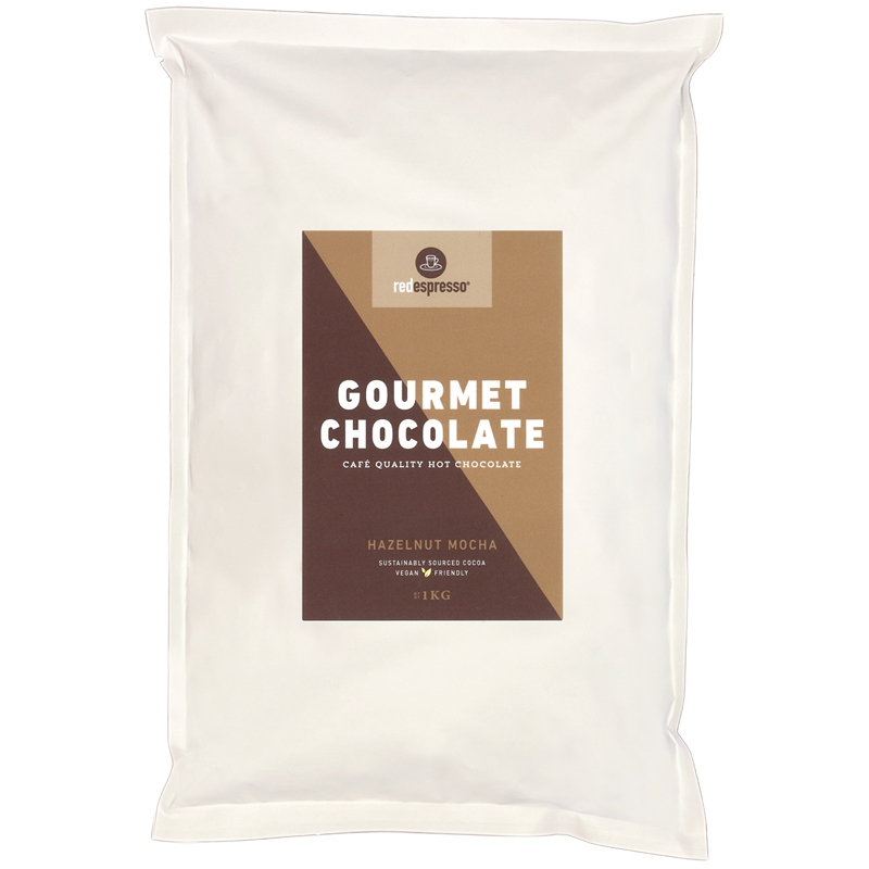 hazelnut mocha gourmet chocolate 1kg Hazelnut Mocha Gourmet Chocolate Powder 1kg - Image 1