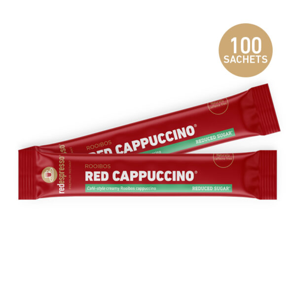 Instant Red Cappuccino® Reduced Sugar Sachets 100s